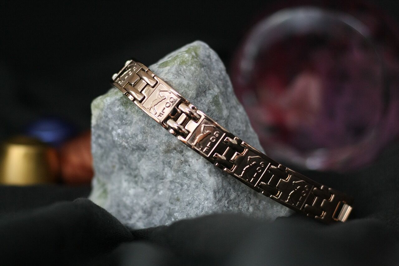 A bangle on a geode at Red Rose